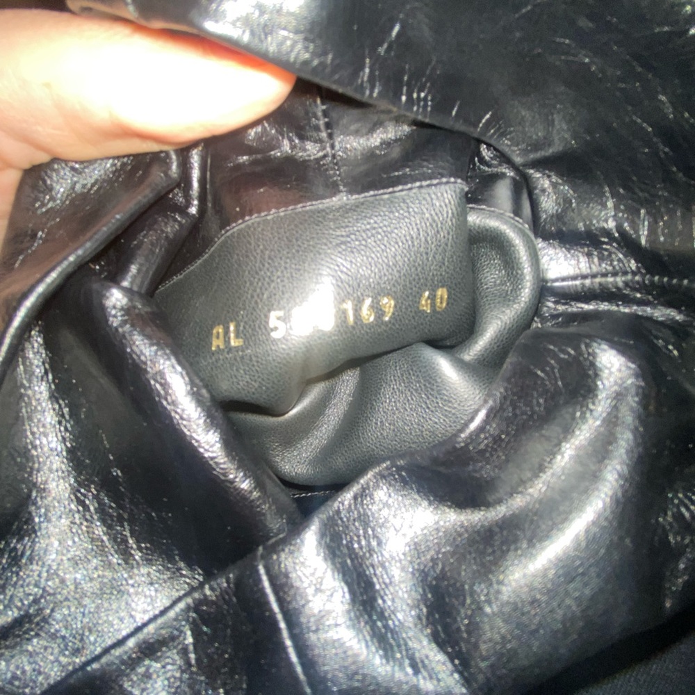 Saint Laurent leather over the knee boots! Sz 40 - Picture 10 of 11